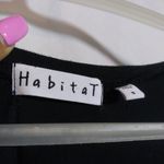 Habitat  Black Asymmetrical Women's Long Sleeve Top Size Small Photo 6