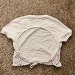 Aerie  white backless crop top  Photo 1