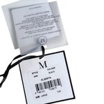 Moeva London‎ Women’s Black Solid Alberta Wrap Tie Bikini Swim Top Large Photo 3