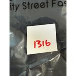 Spanx  Tall Black Side Stripe Ponte Knit Pull On Slim Leggings Pants Women's flaw Photo 9