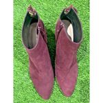 Stuart Weitzman  Gardner Maroon Suede Boots Size 7 New Photo 6
