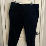 Torrid  cargo pants sz 24 cropped navy blue Photo 0