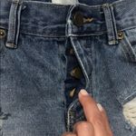 Amuse Society  button fly distressed shorts size 25 Photo 3