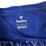 Fanatics NWT New York Rangers NHL  Royal Blue T Shirt Medium‎ Hockey Tee Photo 3