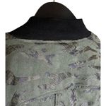 Lysse  NY Green Camo Moto Jacket Faux Suede Medium EUC‎ Photo 12