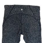 Lululemon Train Times 7/8 Pant 25" Size 10 Black White Dot Photo 5