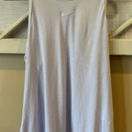 Nike ‎ Running Dri Fit Women’s Swoosh Logo Purple Tank Size Medium Racerback NWT Photo 0