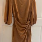 VICI Tan boutique wrap dress Photo 0