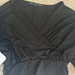 HYFVE Dress Up Black Long Sleeve Gameday Top Photo 1