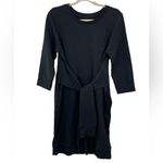 Universal Standard NEW Misa Sweatshirt Dress Black Size MEDIUM 6/8 Photo 3