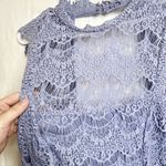 Free People NWT Intimately  Lace Daydream Bodycon Slip Dress High Neck Sz Large Photo 4