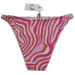 Solid & Striped The Elsa Bikini Bottom Abstract Zebra Size LARGE New NWT Photo 3