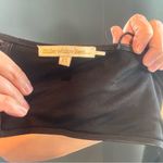 Little Black Lies London Black Leatherette Bustier Bra Top size Medium Photo 4