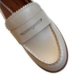 Lucky Brand Like New Leather Floriss
Loafers Cream Size 7 Photo 2