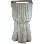 Ariella White Lace Strapless Romper - Size Small Photo 8