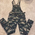 Forever 21 Camo Overalls Photo 0