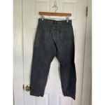 Uniqlo Women Jeans Black Size 28 Straight High Rise Denim Cotton Blend Photo 6