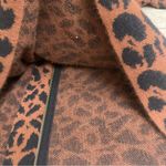 Betsey Johnson COLLECTION Angora Blend Cheetah Sweater Jacket Coat Size Medium Photo 8