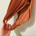 Urban Outfitters  Out From Under Rust Orange Ribbed Bodysuit Womens XS 70s Glam Photo 4