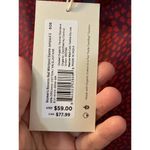 Pact Small Rococco Red Whirlpool Gianna Jumpsuit Cowl Neck Sleeveless Wide Leg Photo 4