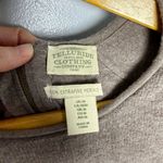 Telluride Clothing Beige 100% Merino Wool Shirt | M Size M Photo 1