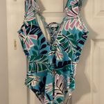 US URBAN WOMENS ONE PIECE SWIM SIZE L BRAND NEW WITH TAG SEE ALL PHOTOS Blue Size L Photo 2