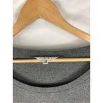 CAbi  #577 Oversized Boat Neck Long Sleeve Soft Tee Top Heather Gray Size XS Photo 1