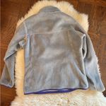 Patagonia Womens Re-Tool Snap-T Fleece Pullover Polartec Gray Purple Sz Sm Photo 5