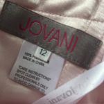 Jovani light pink mini dress jewels waistband size 12 D1 Photo 4