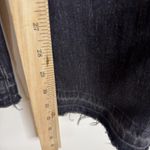 We The Free  Jeans Womens 26 Black Flare High Rise Button Fly Distressed Hem Boho Photo 9