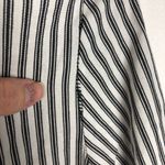 ZARA  woman striped lace flared sleeve top‎ women’s size XS Photo 7