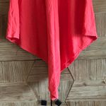 NWT Manta Del Lago Midi Dress Size Medium Peach Pointed Hem Cottagecore Orange Photo 2