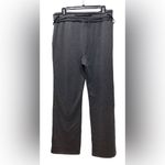 Hem & Thread fleece pants. Size Large. Charcoal gray. Photo 4