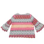 Rafaella Geometric Colorful Metal Beaded Collar Medium Photo 9