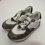 Madewell  brown White Speckled kick off runner sneaker trainers size US 8.5 Photo 1