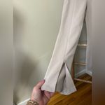 Abercrombie & Fitch Abercrombie Ultra High Rise Skinny front Split Hem Size 4/27 Tan Photo 2