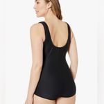 Maxine of Hollywood Women's Spa Shirred Girl Leg One Piece Swimsuit Photo 1