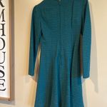 Vintage 1960’s handmade Beautiful Longsleeve Dress Black Size XS Photo 4