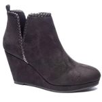 CL by Laundry Volcano Wedge Bootie, Black Size 10/41 New in Box Photo 1