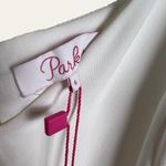 Parker Cartagena Pearl White Tie Waist Romper Size 6 Photo 10