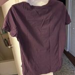 Puma  Essentials Purple T-Shirt Photo 4