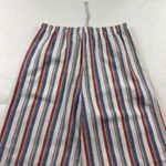 Old Navy TALL  Striped Linen Blend Wide Leg Lounge Pant MT Photo 6