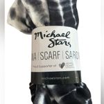 Michael Stars Micheal Stars New boho Ruana Sarong Wrap Scarf Alligator tie dye retro chic OS Photo 1