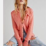 Free People Paloma Cashmere Cardi (XS) in Coralina NWOT Photo 3