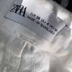 ZARA  High Waisted Straight Wide Leg Jeans  Photo 4