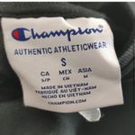 Champion  Black Cropped Sweatshirt Size Small GUC #6737 Photo 2