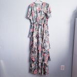 Baltic Born  Montaigne Sage Green Floral Ruffle Maxi Dress Photo 5