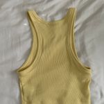 ZARA Yellow Tank Top Photo 1