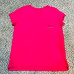 Vineyard Vines NWOT  Hot Pink Vintage Whale Short Sleeve Graphic Pocket Tee Photo 2