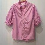Entro boutique Shining By Day top with Crystal detail pink size Medium Photo 2